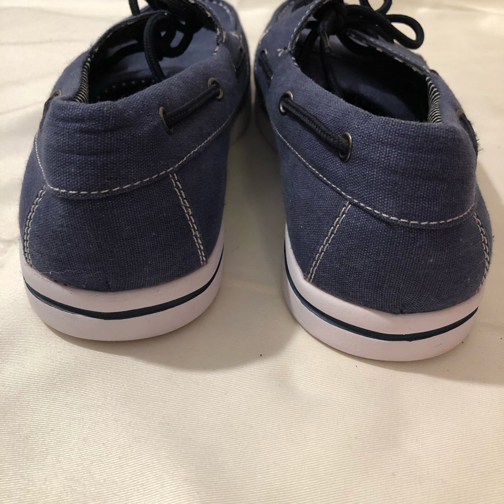 David Stone Denim Boat Loafer/ Shoe - Picture 7 of 14